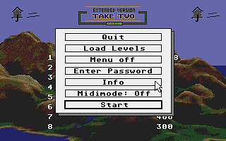 Take Two Extended Version atari screenshot